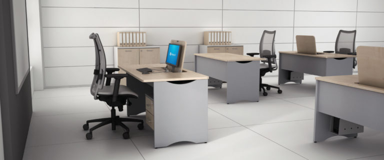 Reversible extra desk